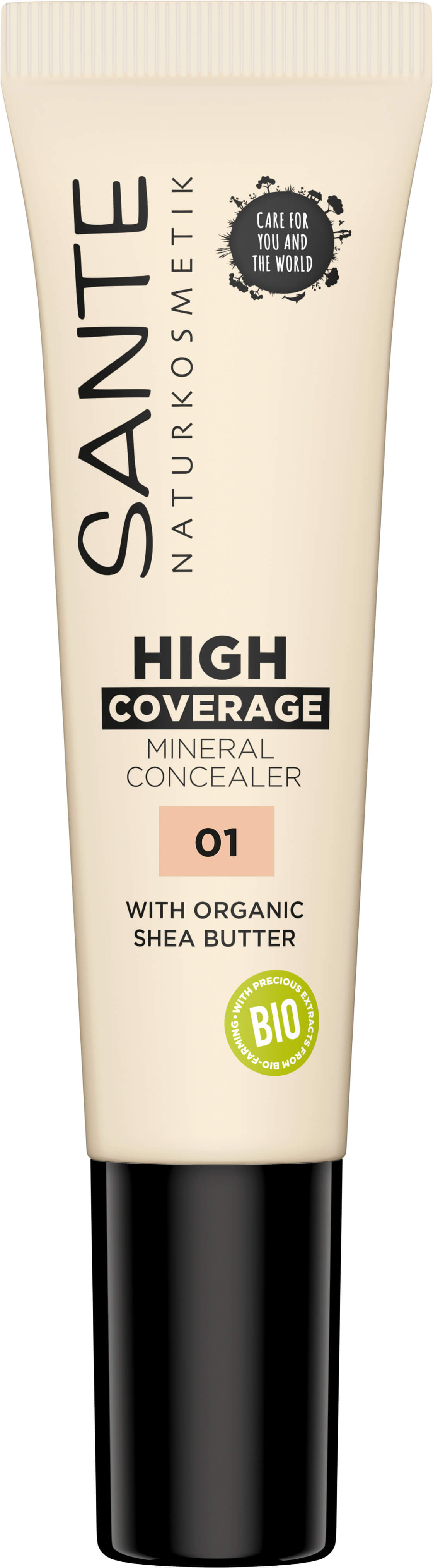 High Coverage Mineral Concealer 01 Neutral Ivory SANTE Naturkosmetik