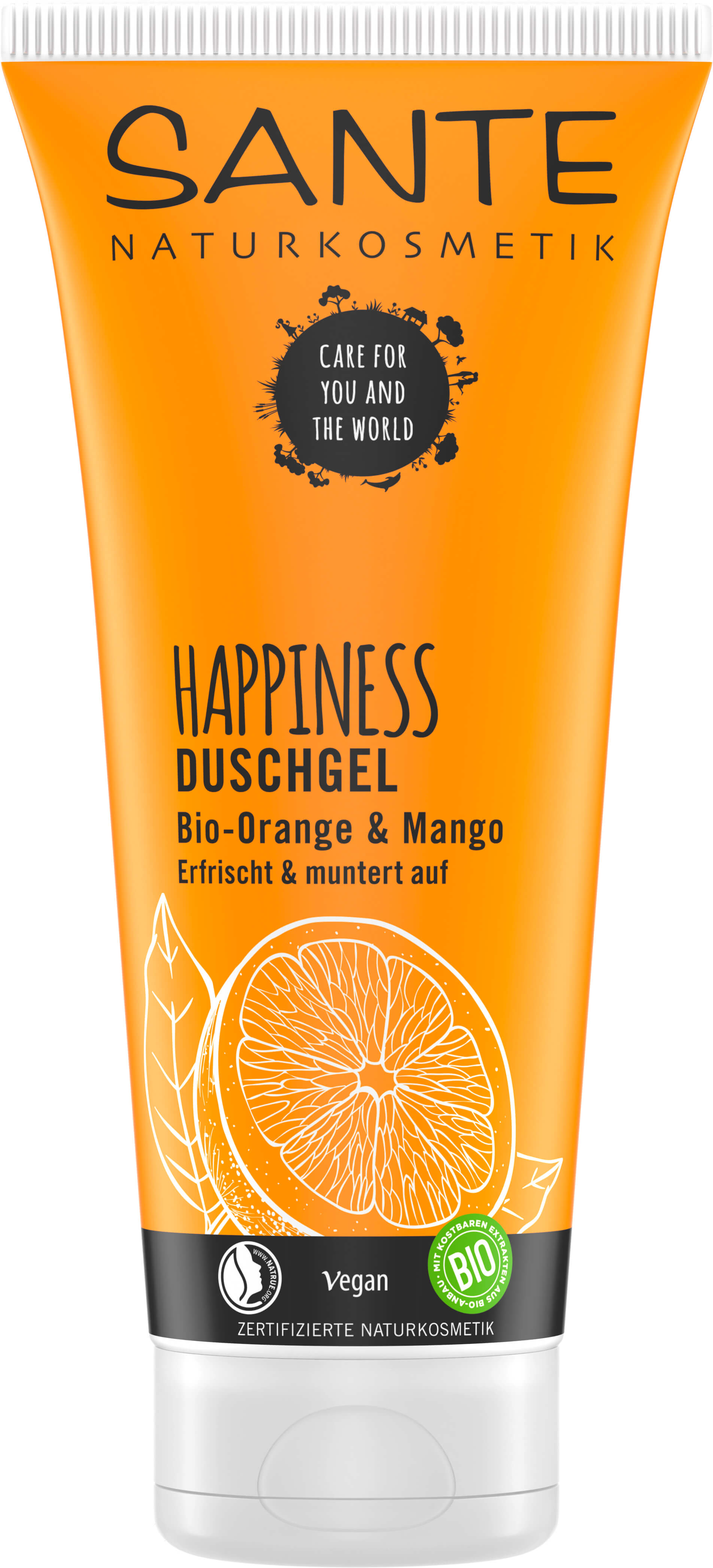 HAPPINESS Shower Gel SANTE Natural Cosmetics