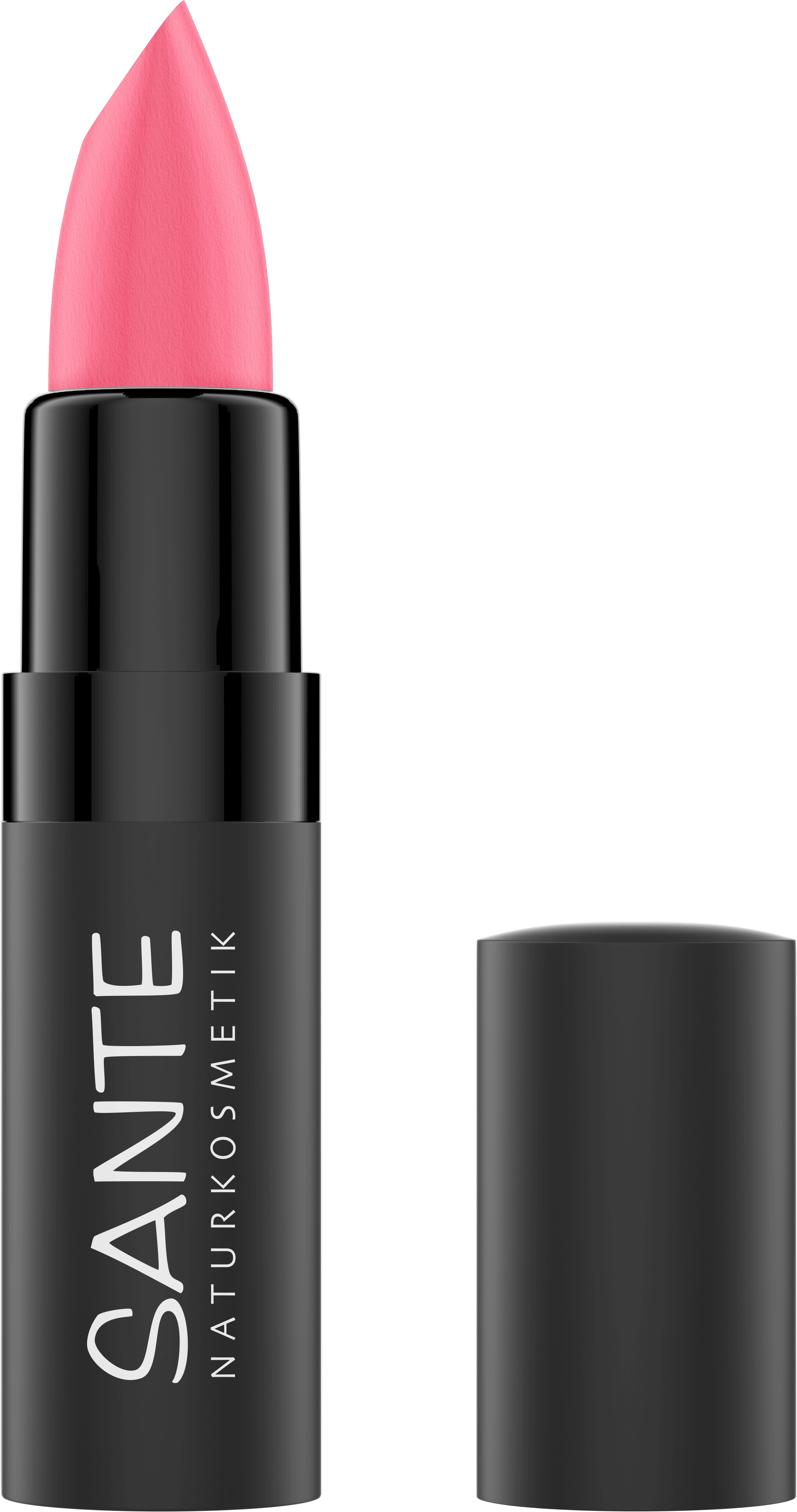 Cosmetics Natural SANTE Gentle Matte Lipstick 02 Rose |
