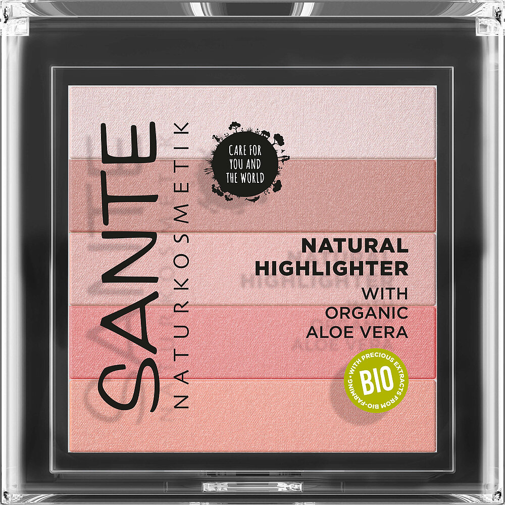 | Natural Cosmetics 02 Highlighter SANTE Natural Rose