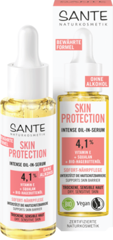 Skin Protection Intense Serum mit Vitamin E, Squalan & Bio-Hagebuttenöl