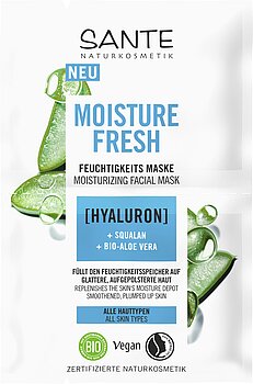 Moisture Fresh Feuchtigkeitsmaske mit Hyaluron, Squalan & Bio-Aloe Vera