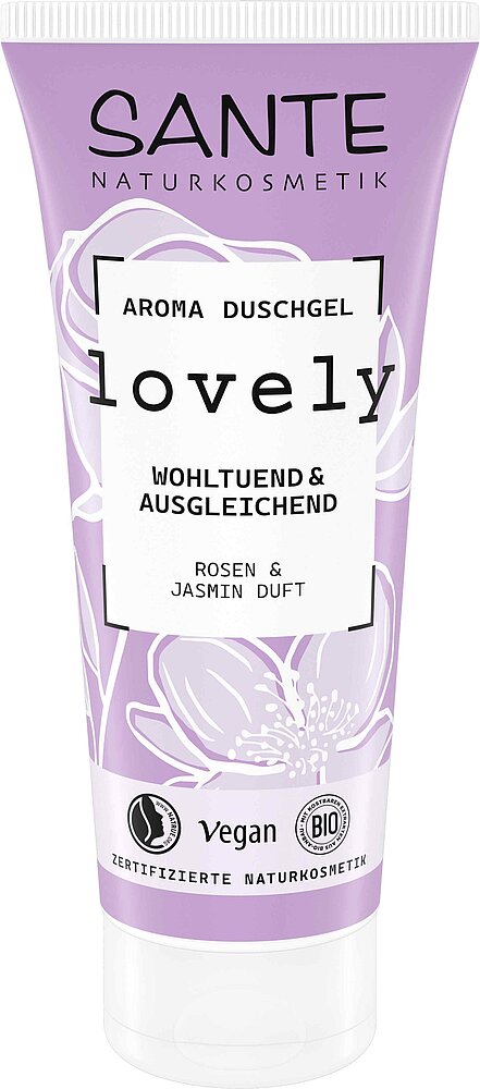 LOVELY Aroma Duschgel Rosen & Jasmin, 200ml