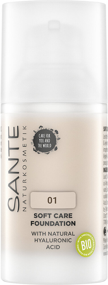 Soft Care Foundation 01 Warm Linen