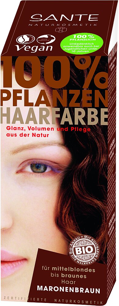 Natural Plant Hair Colour- chestnut brown