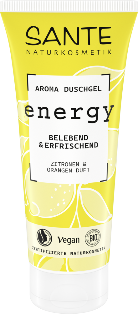 ENERGY Aroma Duschgel Bio-Zitrone & Quitte, 200ml