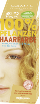 Pflanzenhaarfarbe - rotblond