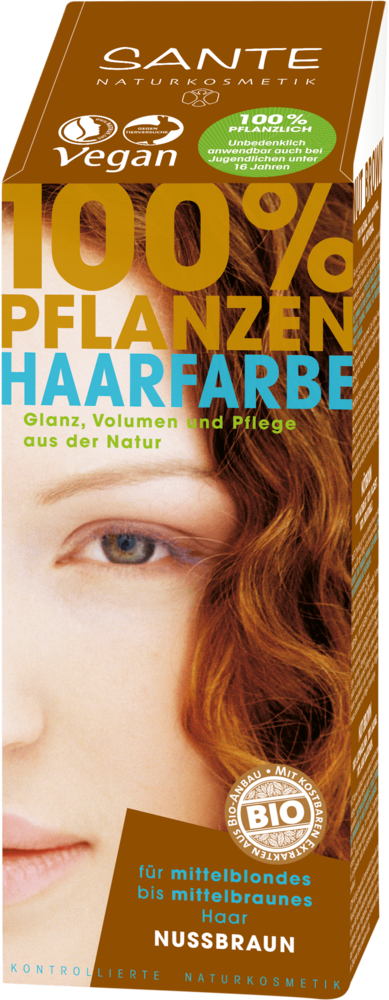 Natural Plant Hair Colour- nut brown