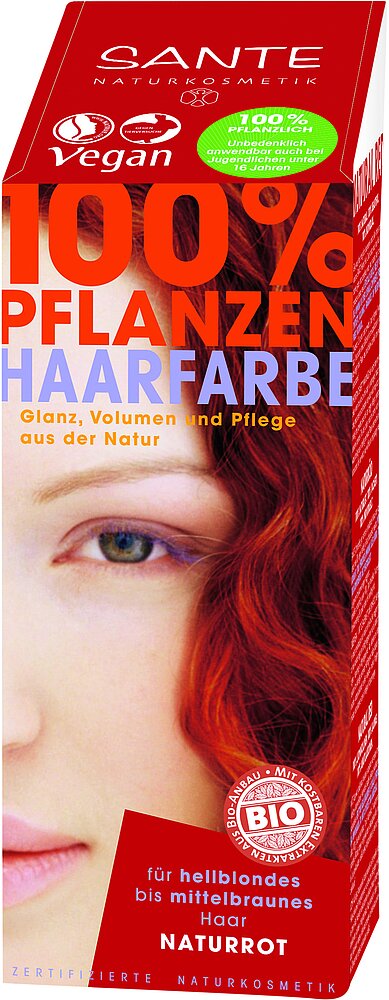 Natural Plant Hair Colour- natural red