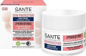 Skin Protection Nachtcreme mit Probiotika, Bio-Inca Inchi-Öl & Bio-Sheabutter