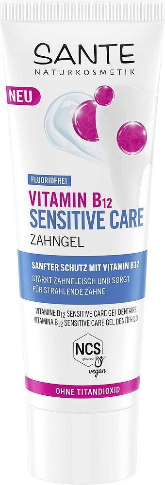 SENSITIVE CARE Vitamin B12 Zahngel, 75ml