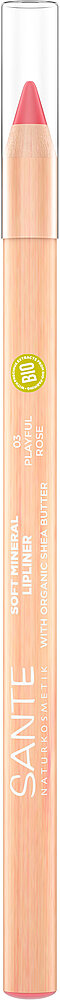 Soft Mineral Lipliner 03 Playful Rose | SANTE Natural Cosmetics