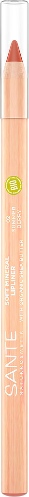Soft Mineral Lipliner 02 Summer Berry | SANTE Natural Cosmetics